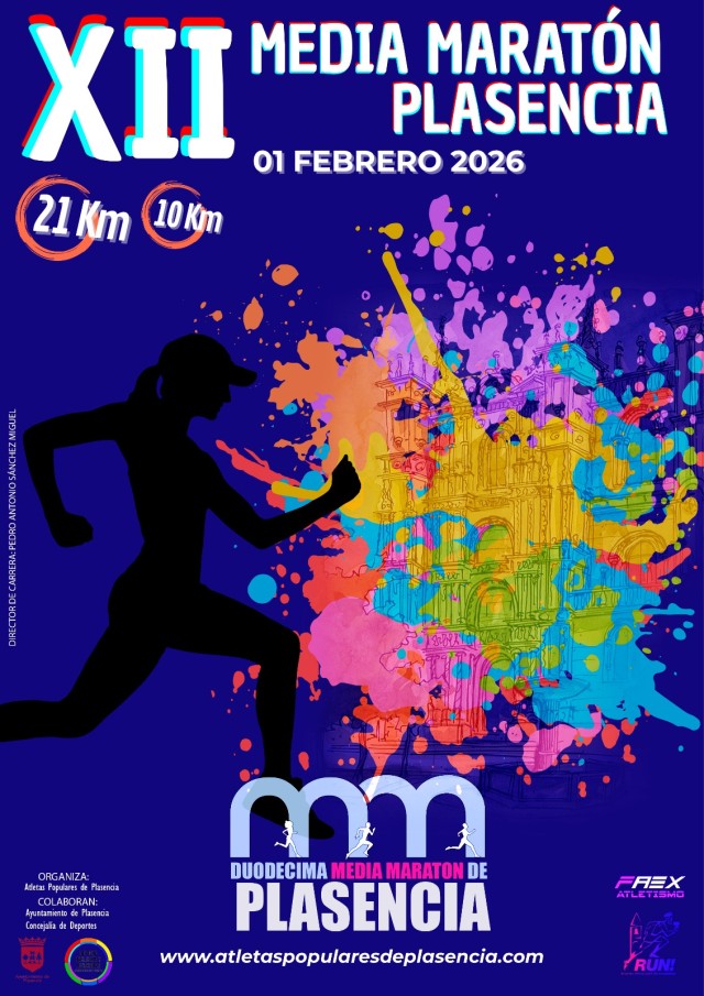 Plasencia se prepara para la XII Media Maratón: inscripciones abiertas hasta enero y expectativas de récord de participación 3 photo 2025 10 14 19 11 21
